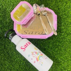 Zupppy Bottle Tiffin box + Bottle Combo