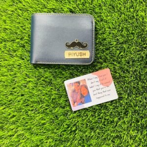 Zupppy Accessories Men’s Wallet and Customised Wallet Card