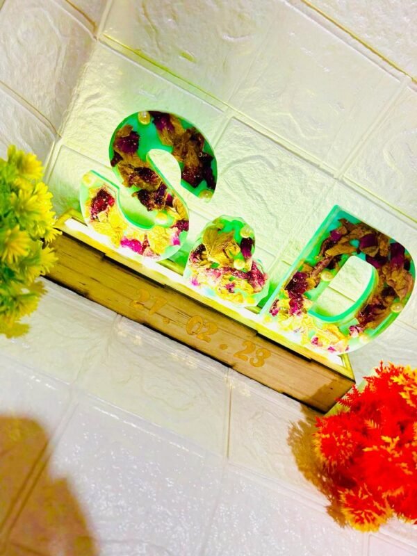 Zupppy Gifts Resin Led Preservation Crystal