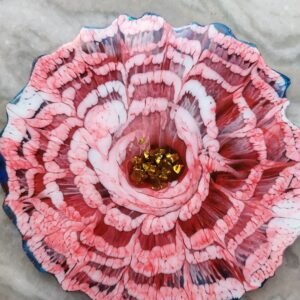 Zupppy Handcrafted Products 3D Flower coaster