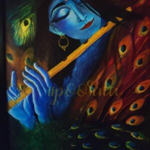 Zupppy Home Decor Shri Krishna painting