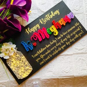 Zupppy Accessories Personalized String Art