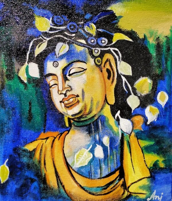 Zupppy Home Decor Buddha painting