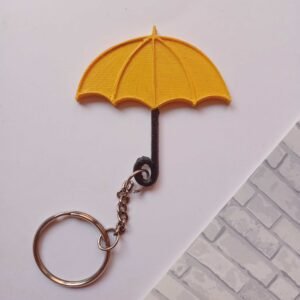 Zupppy Accessories How I met your mother yellow umbrella keychain