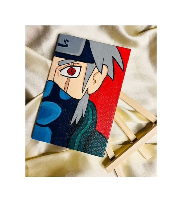 Zupppy Home Decor Kakashi Artwork – High-Quality Naruto Canvas Art for Anime Lovers