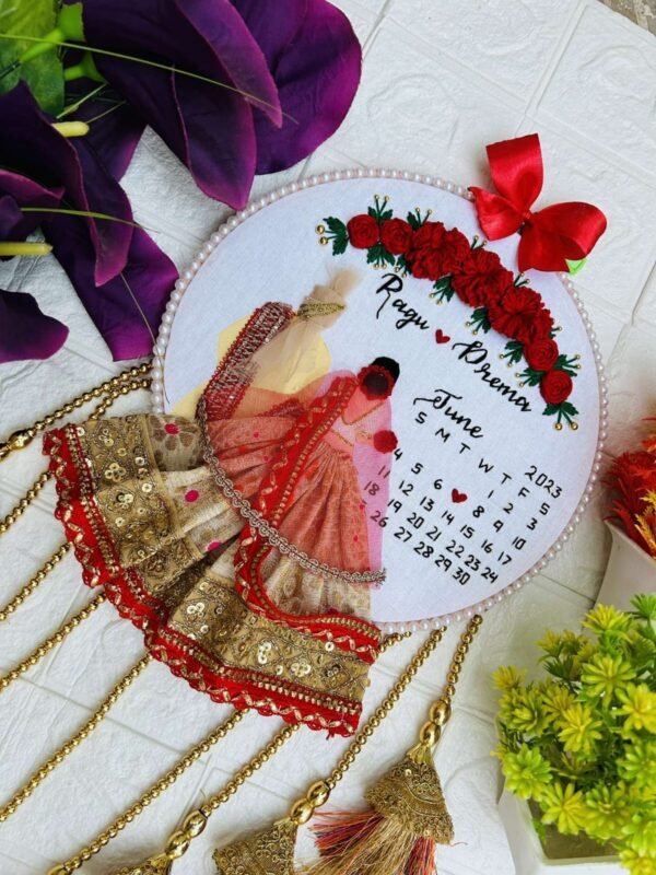 Zupppy Customized Gifts Exclusive Embroidery hoop with Tassels