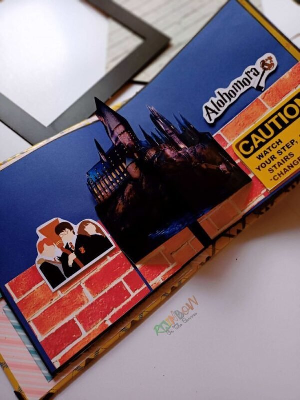 Zupppy Gifts Gryffindor personalised with photo Harry Potter Scrapbook