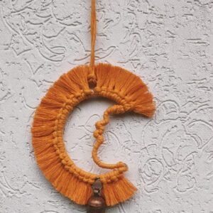 Zupppy Macrame Products Macrame Bell Wall Hanging