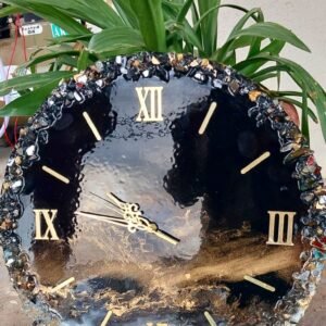 Zupppy Home Decor Geode Wall Clock 1