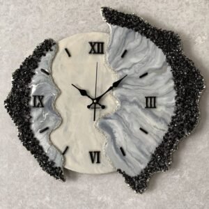 Zupppy Home Decor Geode Wall Clock 3