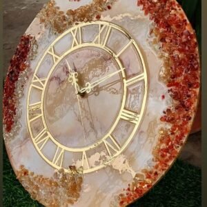 Zupppy Home Decor Geode Wall Clock 2