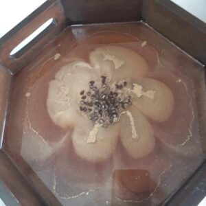 Zupppy Handmade Products Pentagon Resin Tray