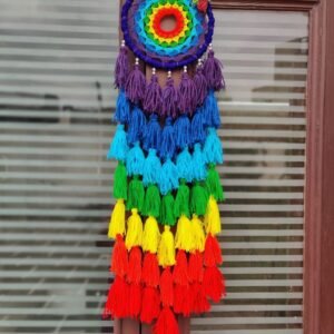 Zupppy wall hanging Multicolor Tassels dreamcatcher