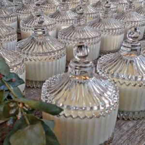 Zupppy Diyas & Candles Crystal Jar Candle
