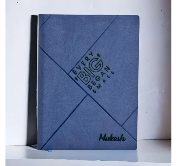 Zupppy Customized Gifts Blue A5 Executive customsied with name corporate Diary
