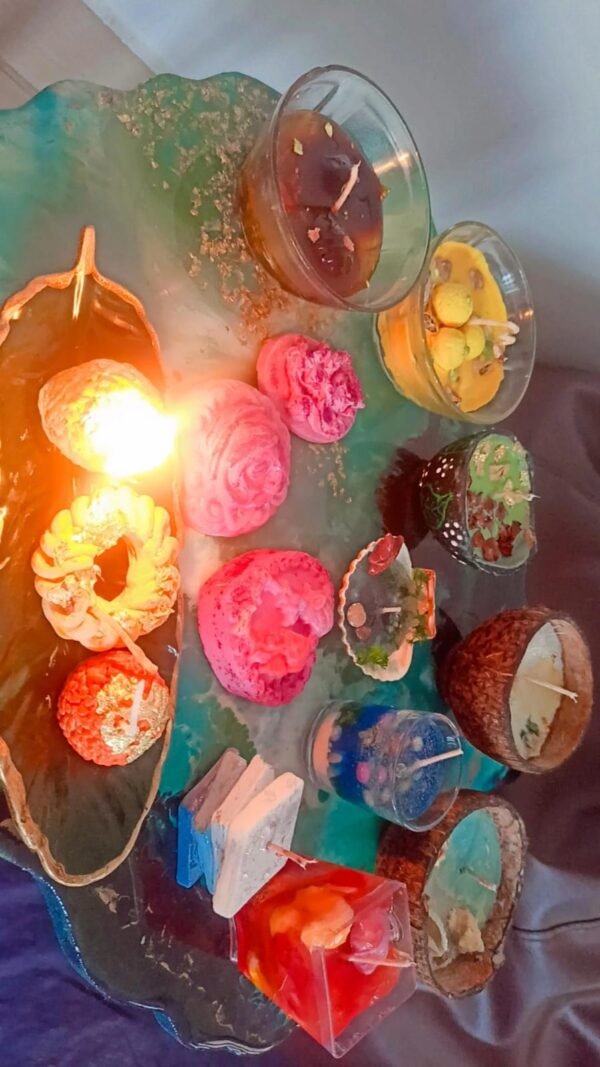 Zupppy Candle Meethai Candles Ladoo/Imarti/Katli