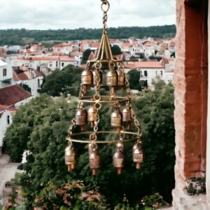 Zupppy Handcrafted Products Panchdhatu Ascending 3 tier wind chime