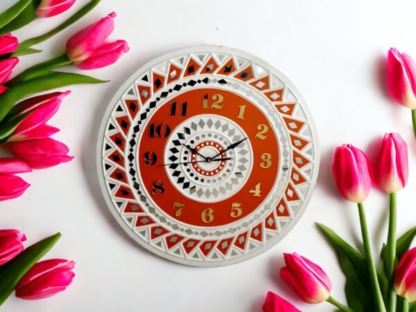 Zupppy clock 18×18 inch Handmade Wall Clock