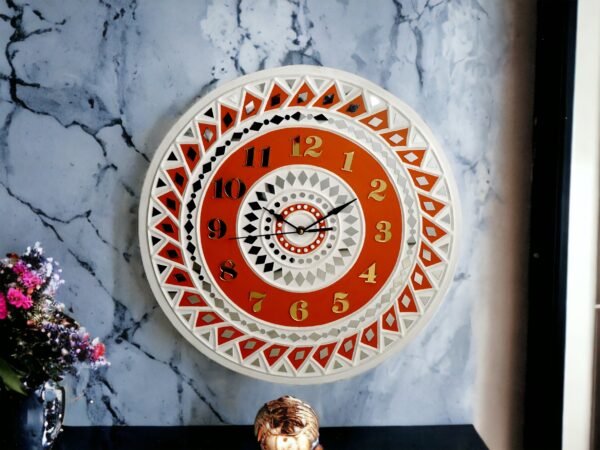 Zupppy clock 18×18 inch Handmade Wall Clock