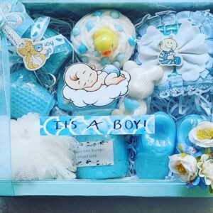 Zupppy Art & Craft It’s A Baby Boy Handmade Soap Hamper