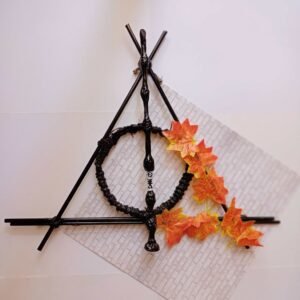 Zupppy wall art Harry potter Deathly hallows door wreath for decor and party supplies