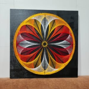 Zupppy Home Decor Unique String Art With Frame
