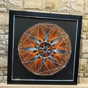 Zupppy Home Decor Unique String Art With Frame