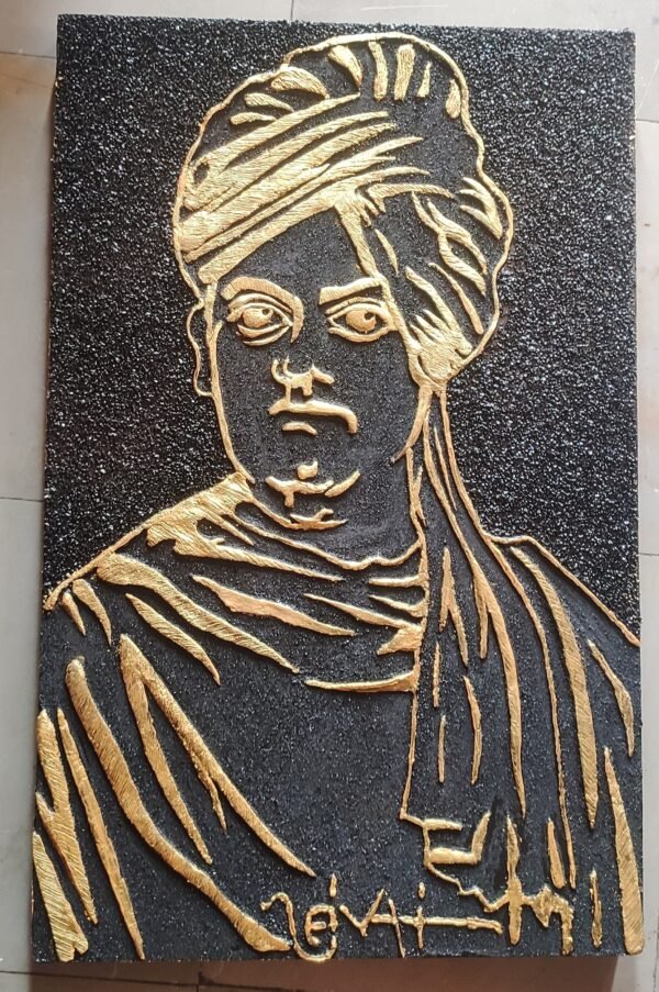 Zupppy handmade Swami vivekananda mural art