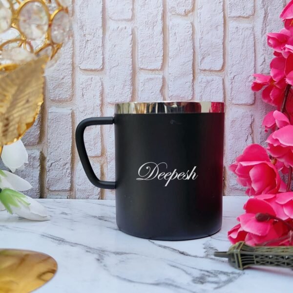 Zupppy Accessories Customizable Stainless Steel Mug with Temperature Retention