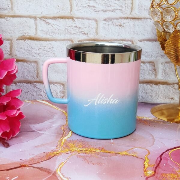 Zupppy Accessories Customizable Stainless Steel Mug with Temperature Retention