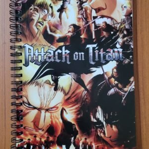 Zupppy Art & Craft Attack On Titan Notepad