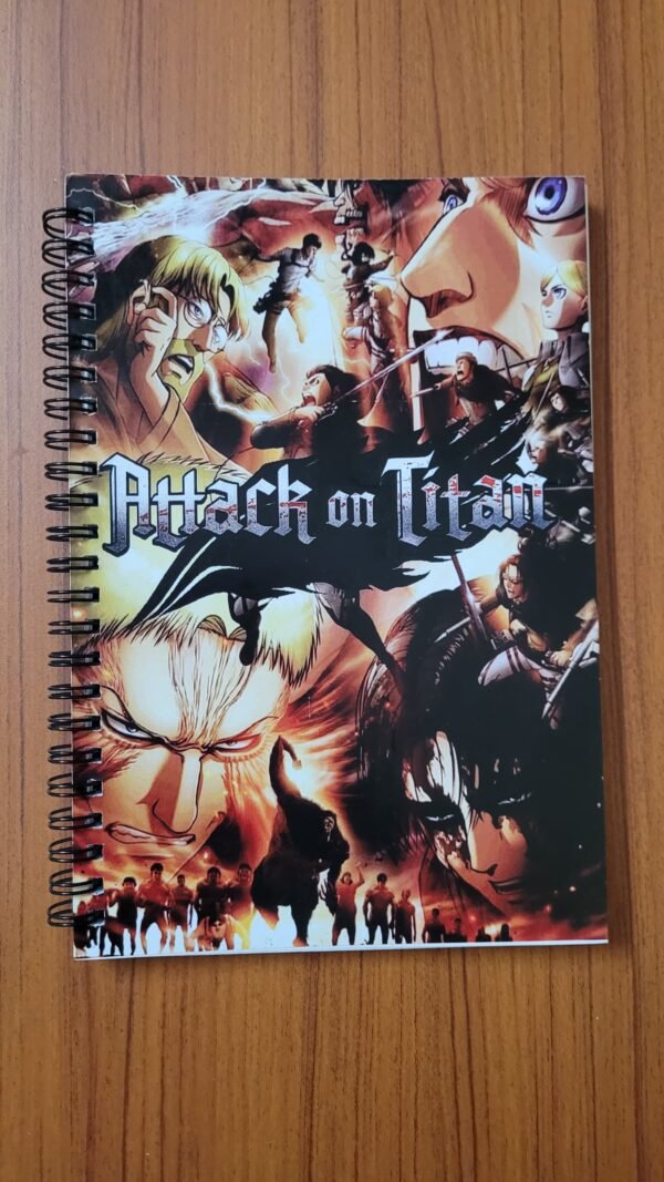 Zupppy Art & Craft Attack On Titan Notepad