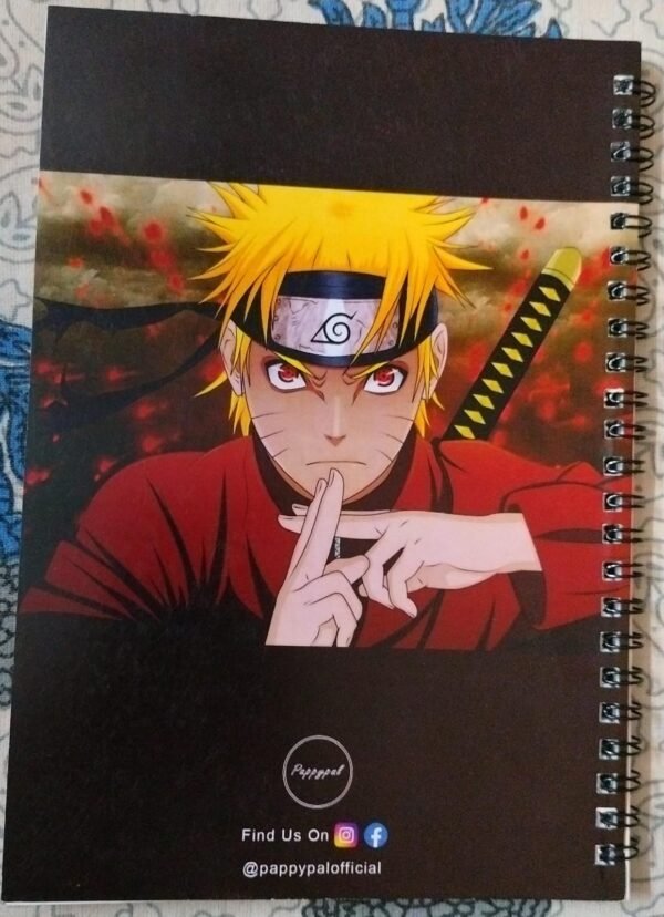 Zupppy Art & Craft Naruto Notepad | Naruto Book Cover and Notebook