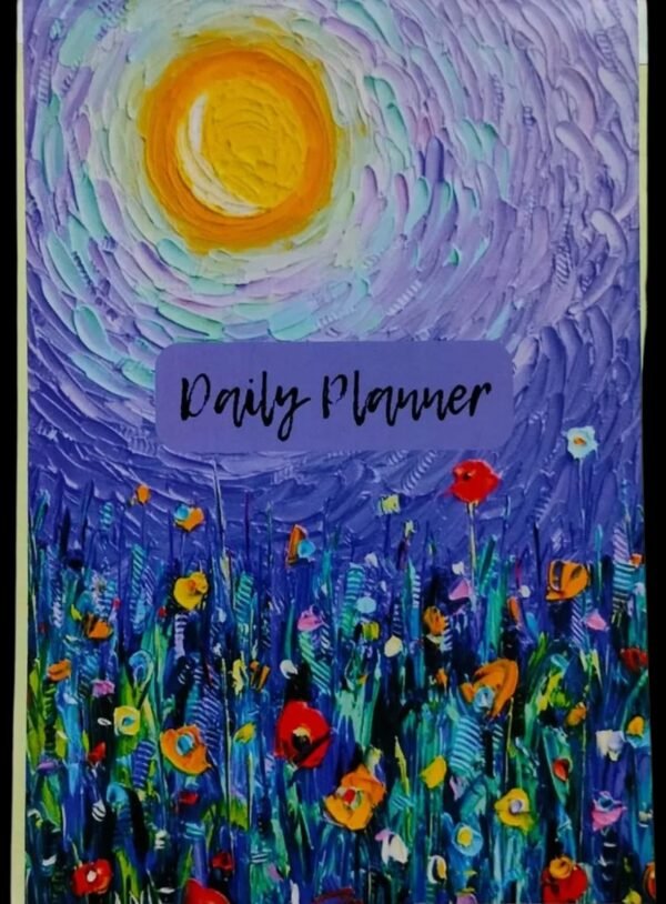 Zupppy Art & Craft Starry Night Daily Planner Notepad