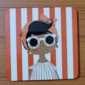 Zupppy Coasters Cool Girl Coaster
