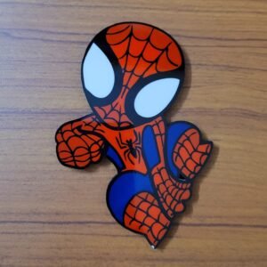 Zupppy Fridge Magnet Spider-Man Shaped Magnet – Handmade Fridge Decor for Kitchen or Almirah