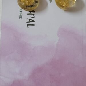 Zupppy Apparel Transparent Ball Stud Resin Earrings