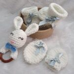 Zupppy Crochet Products Turtle Plushie Soft Toy Baby Gift Hamper | Cute & Cuddly Newborn Present