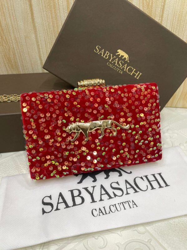 Zupppy Accessories Sabyasachi Clutch – Premium Replica (Showroom Model)