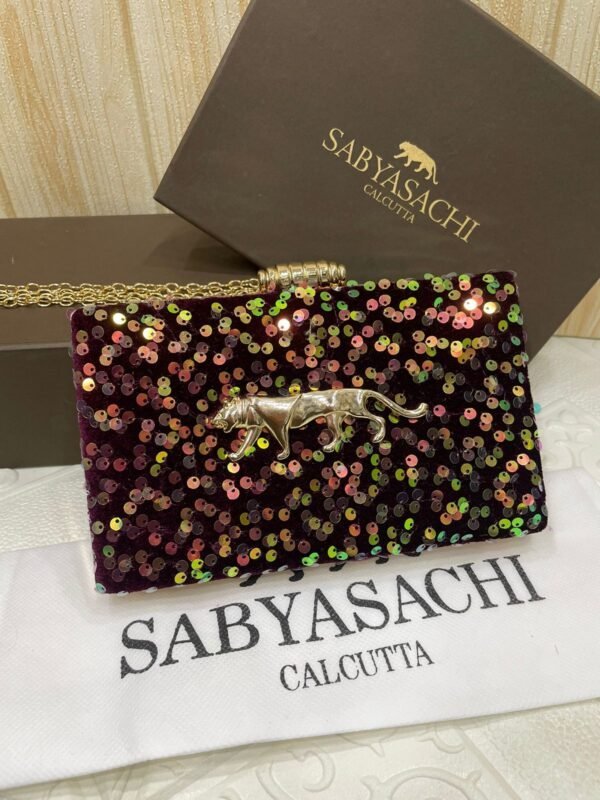 Zupppy Accessories Sabyasachi Clutch – Premium Replica (Showroom Model)