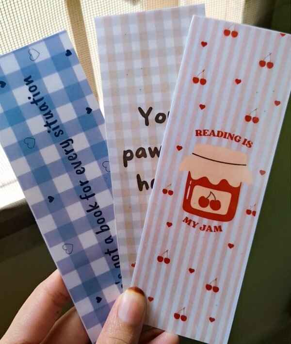 Zupppy Bookmark Aesthetic bookmarks | pack of 12 bookmarks | cute, trendy & stylish bookmarks for readers, book lovers