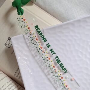Zupppy Bookmark Reading is my therapy bookmark – Bookish accessory for daily readers