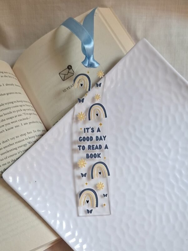 Zupppy Bookmark It’s a good day to read a book – motivational bookmark for avid readers