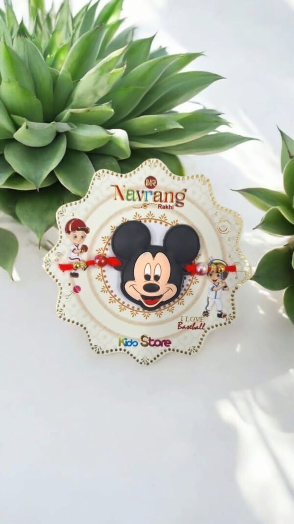 Zupppy Customized Gifts Kids Rakhi – Colorful & Comfortable Festive Thread for Little Wrists