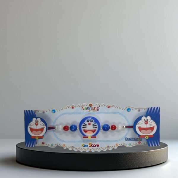 Zupppy Customized Gifts Kids Rakhi – Doraemon Cartoon Design