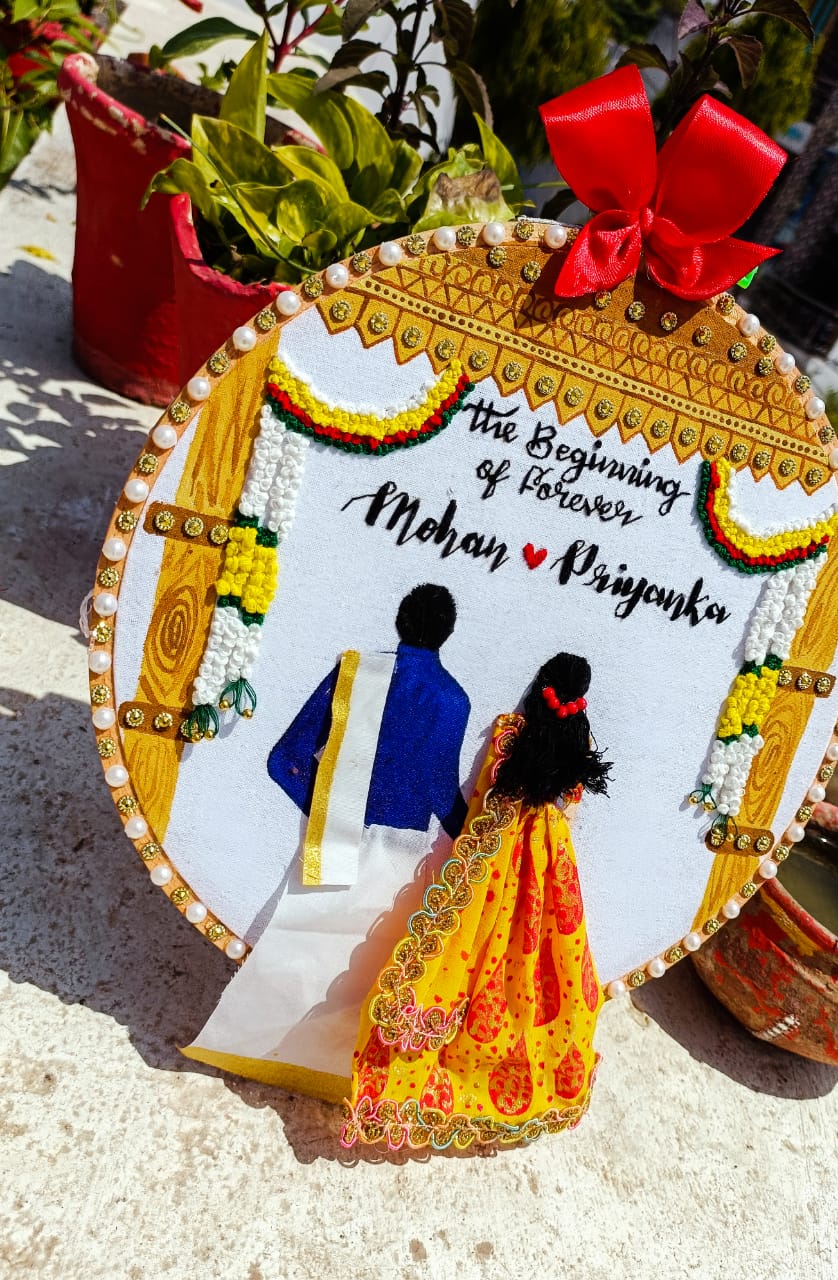 Best Bride Groom Embroidery Hoop - Image 2