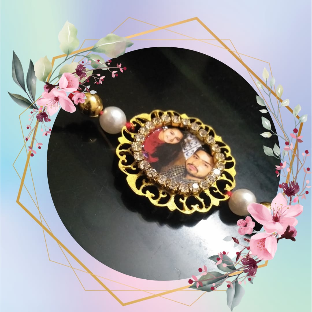 Online Photo Rakhi in India – Personalized Rakhi for Bhaiya and Bhabhi - Image 3