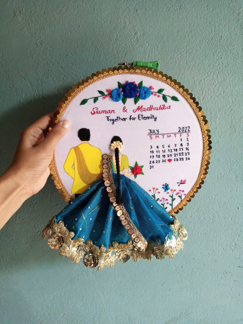 Customized Embroidery Hoops – Handcrafted Designs for Gifting & Decor - Image 2