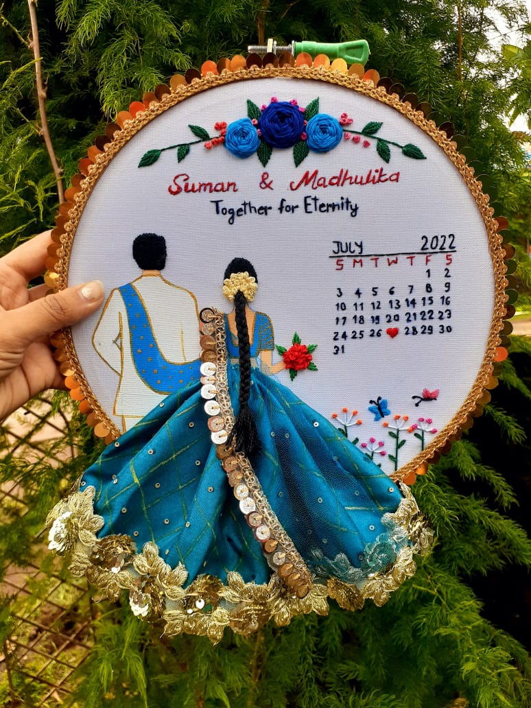 Customized Embroidery Hoops – Handcrafted Designs for Gifting & Decor