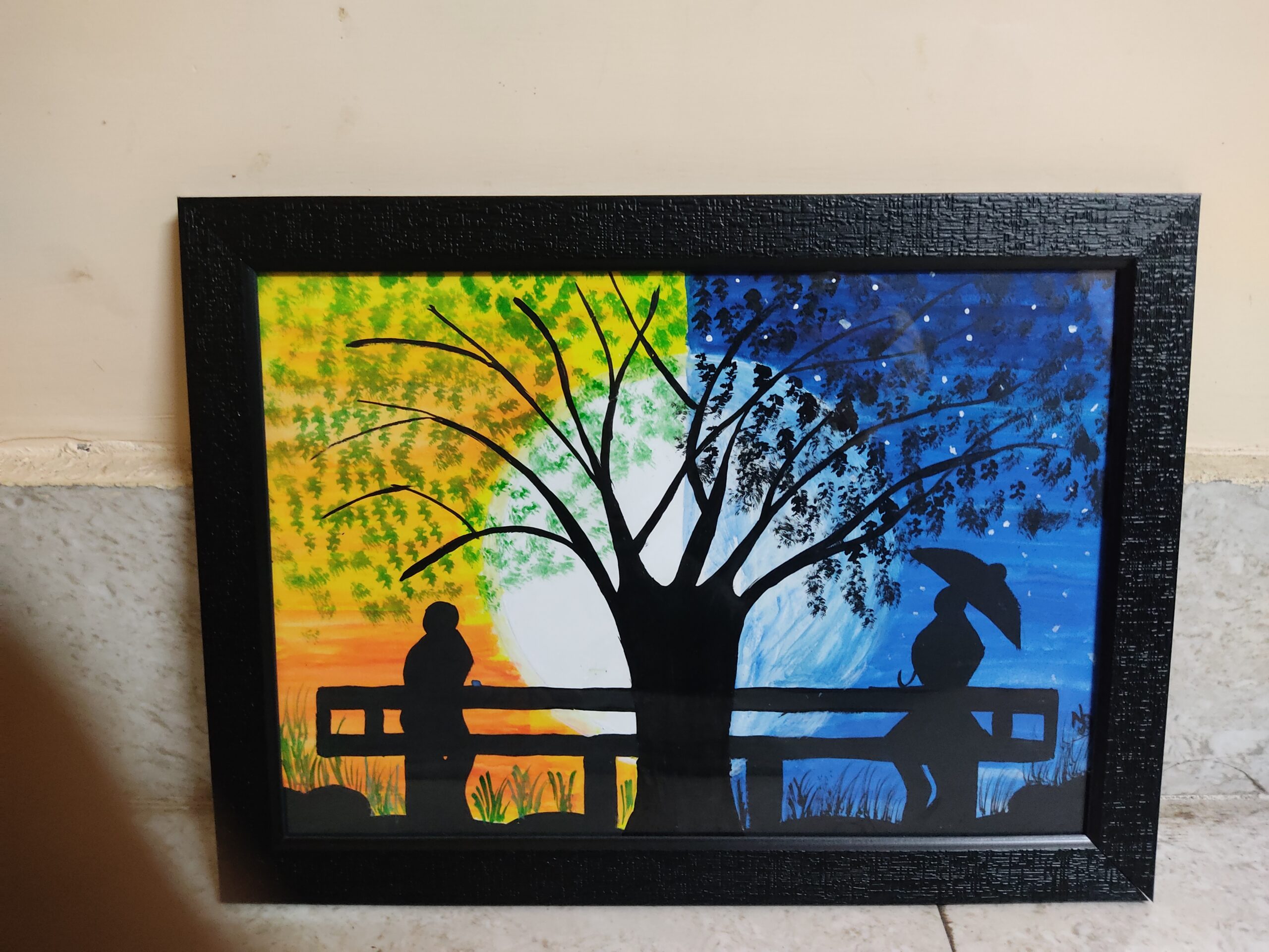 Handmade beautiful painting for home decor